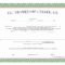 Llc Membership Certificate - Free Template within Llc Membership Certificate Template Word