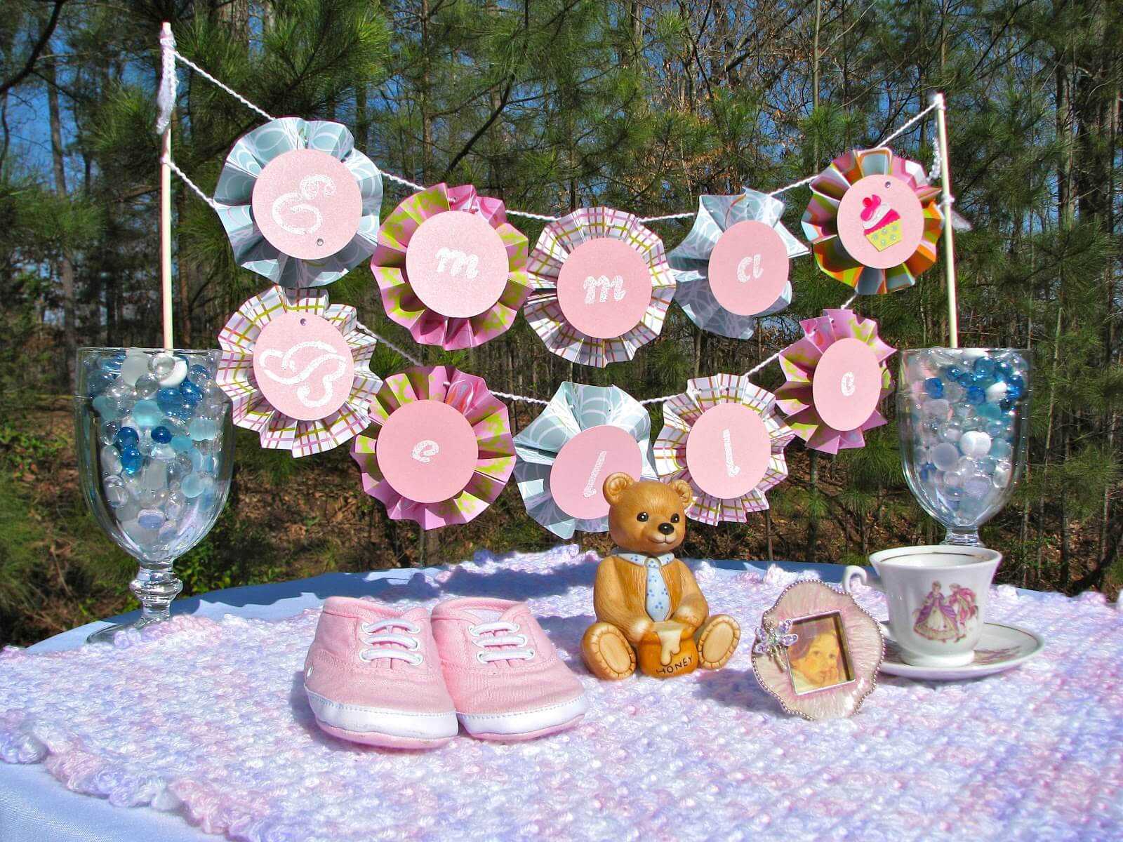 Lots Of Baby Shower Banner Ideas Decorations Intended For Diy Baby 