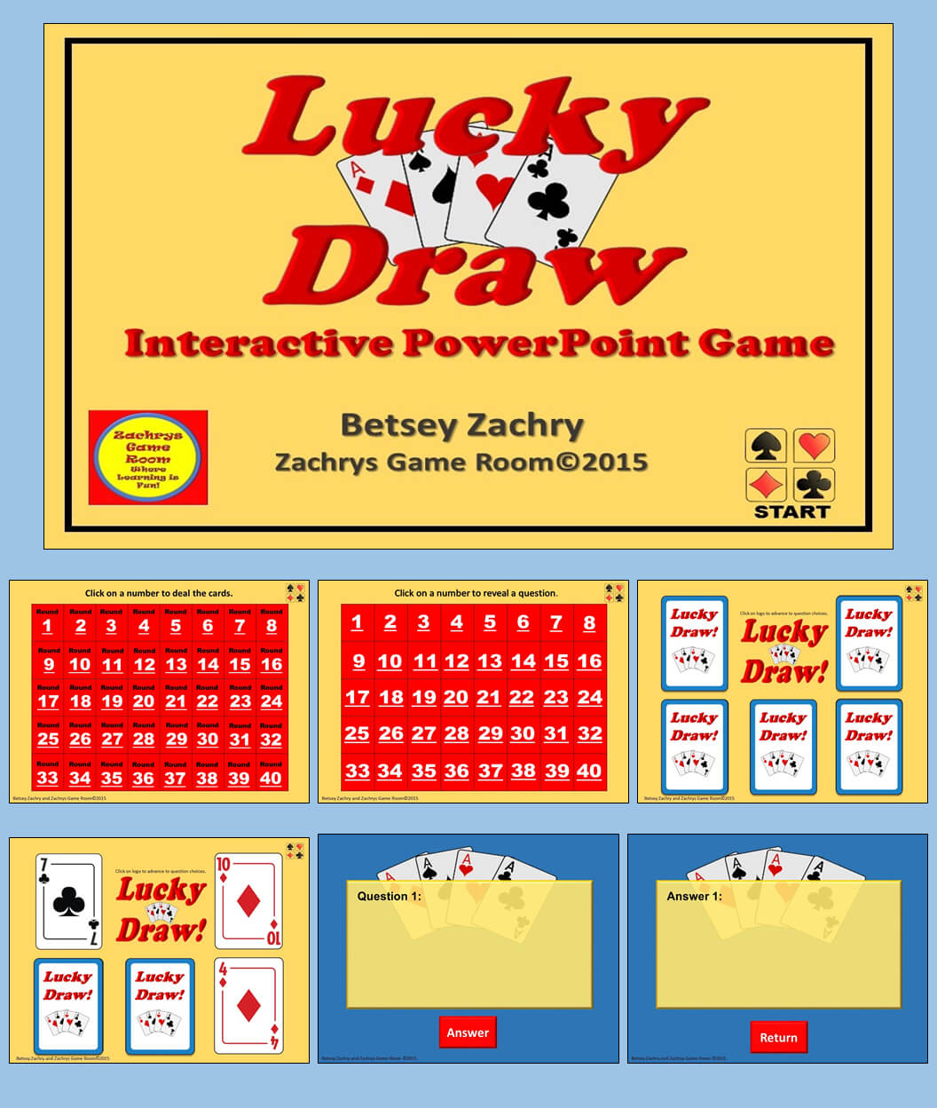 Lucky Draw Is A Fun Interactive Educational Powerpoint Game Inside Powerpoint Template Games For Education