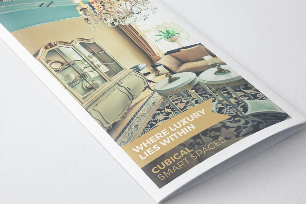 Luxurious Hotel Pamphlet Design Template | Pamphlet Design Pertaining To Hotel Brochure Design Templates