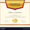 Luxury Certificate Template With Elegant Border Inside High Resolution Certificate Template