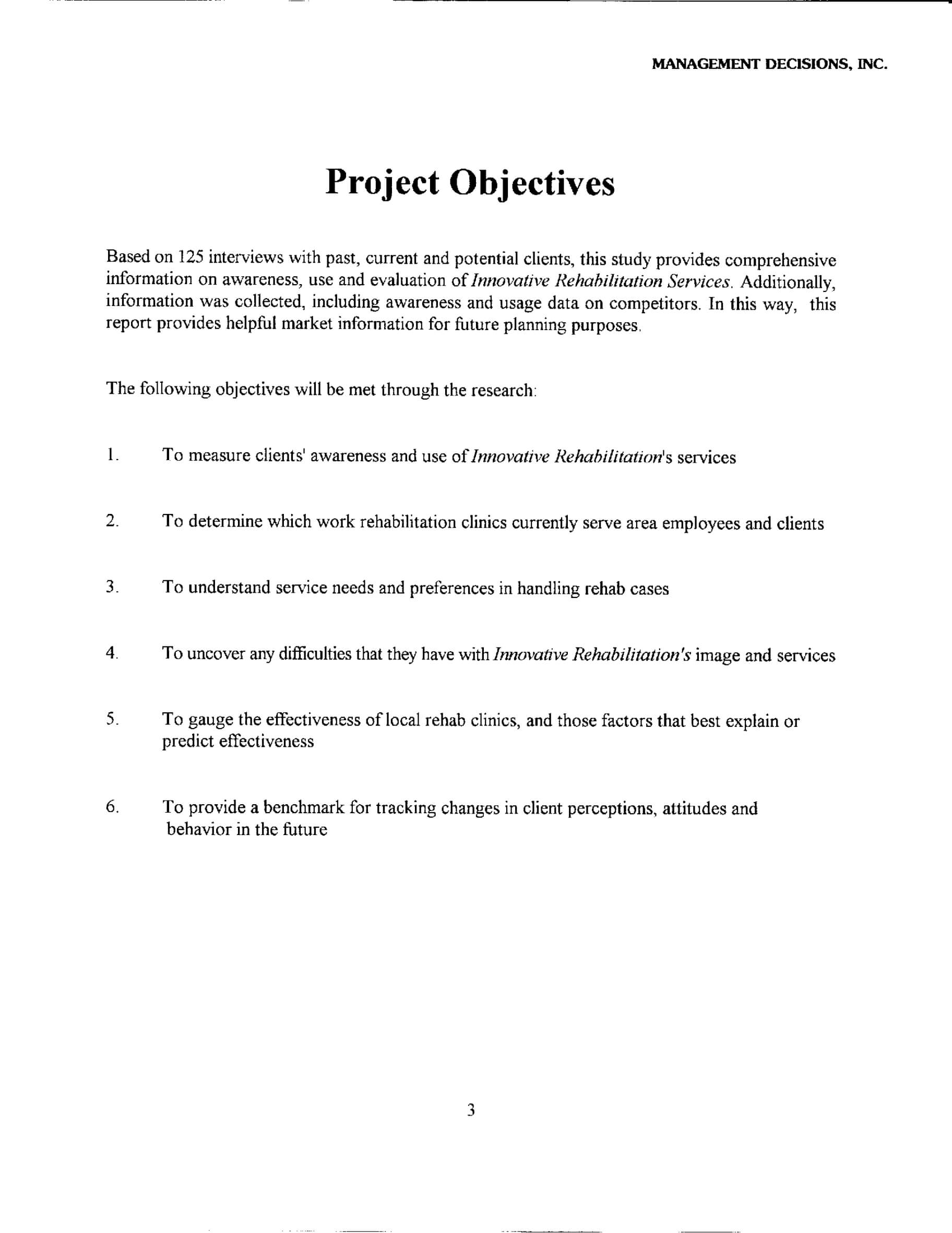 Market Analysis Report (Example Research) – Management With Project Analysis Report Template