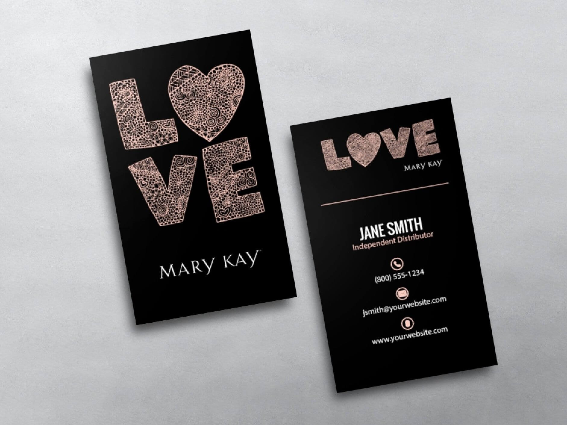 Mary Kay Business Cards In 2019 | Mary Kay, Business Cards With Regard To Mary Kay Business Cards Templates Free