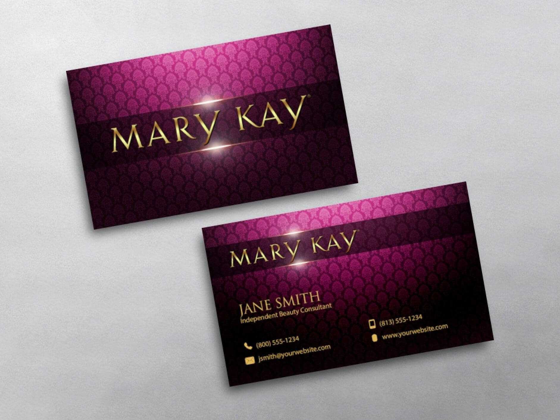 Mary Kay Business Cards | Mary Kay, Free Business Card Within Mary Kay Business Cards Templates Free