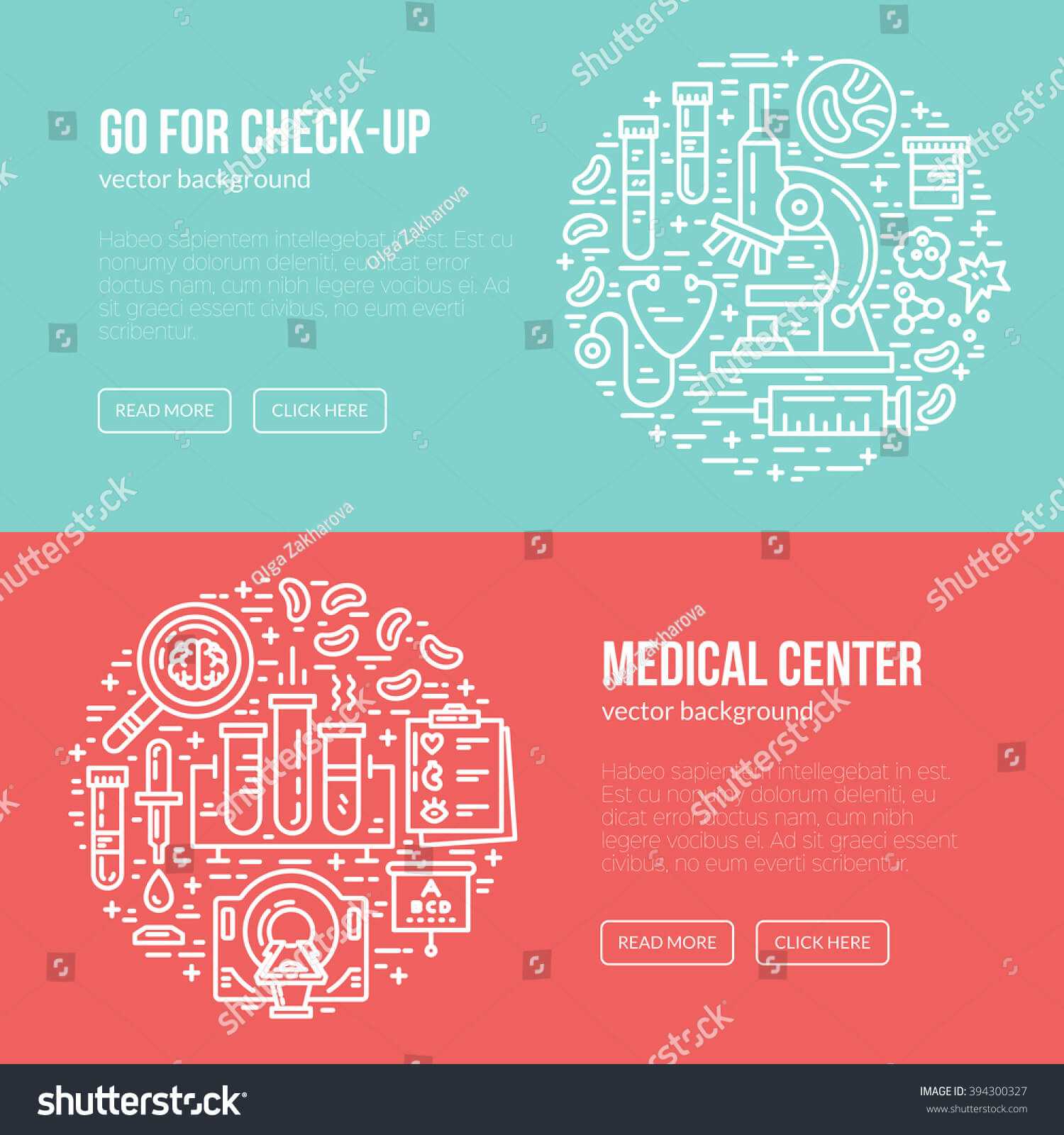 Medical Banner Design Template Different Research Stock Throughout Medical Banner Template