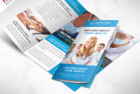 Medical Care And Hospital Trifold Brochure Template Free Psd throughout Healthcare Brochure Templates Free Download