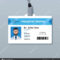 Medical Id Card Template | Doctor Id Card Template. Medical With Regard To Personal Identification Card Template
