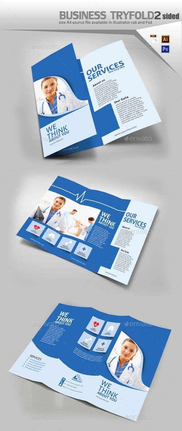 Medical Trifold Brochure | Graphics | Brochure Design Regarding Medical Office Brochure Templates