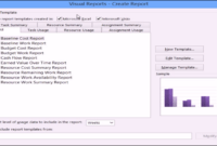 Microsoft Project 2013 Tutorial: Using Visual Reports in Ms Project 2013 Report Templates