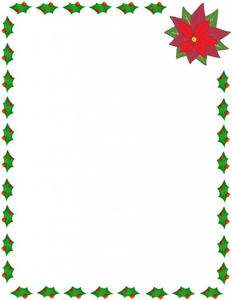 Microsoft Word Christmas Borders | Free Download Best Throughout Christmas Border Word Template