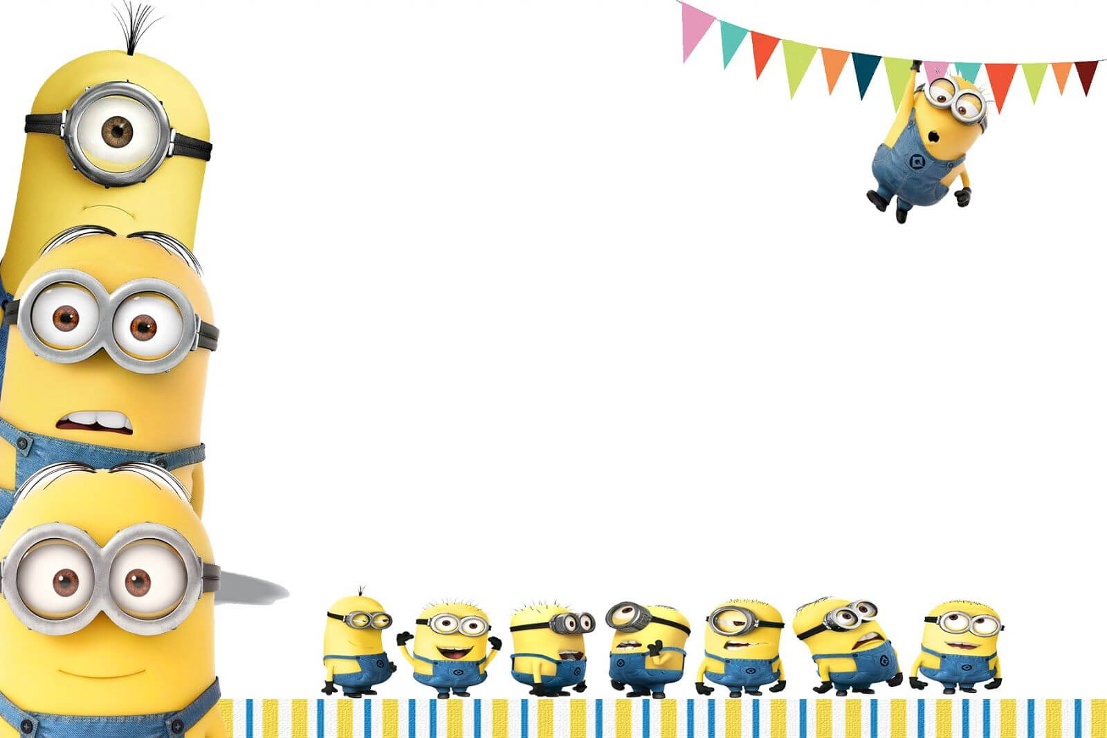 Minion Birthday Party Invitations Free Ideas | Birthday Within Minion Card Template