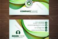 Modern Business Card Design Template With throughout Modern Business Card Design Templates