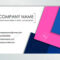 Modern Business Card Template. Business Cards With Company Logo Pertaining To Buisness Card Template