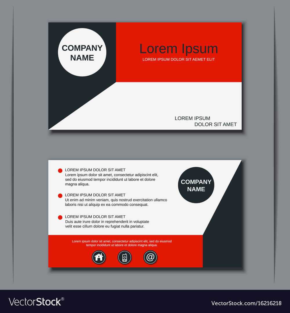 Modern Business Visiting Card Design With Designer Visiting Cards Templates