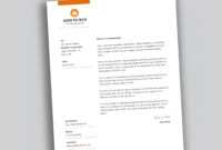 Modern Letterhead Template In Microsoft Word Free - Used To Tech with Word Stationery Template Free