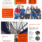 Modern Orange College Tri Fold Brochure Template For Engineering Brochure Templates