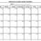 Month At A Glance Blank Calendar | Monthly Printable Calender regarding Month At A Glance Blank Calendar Template
