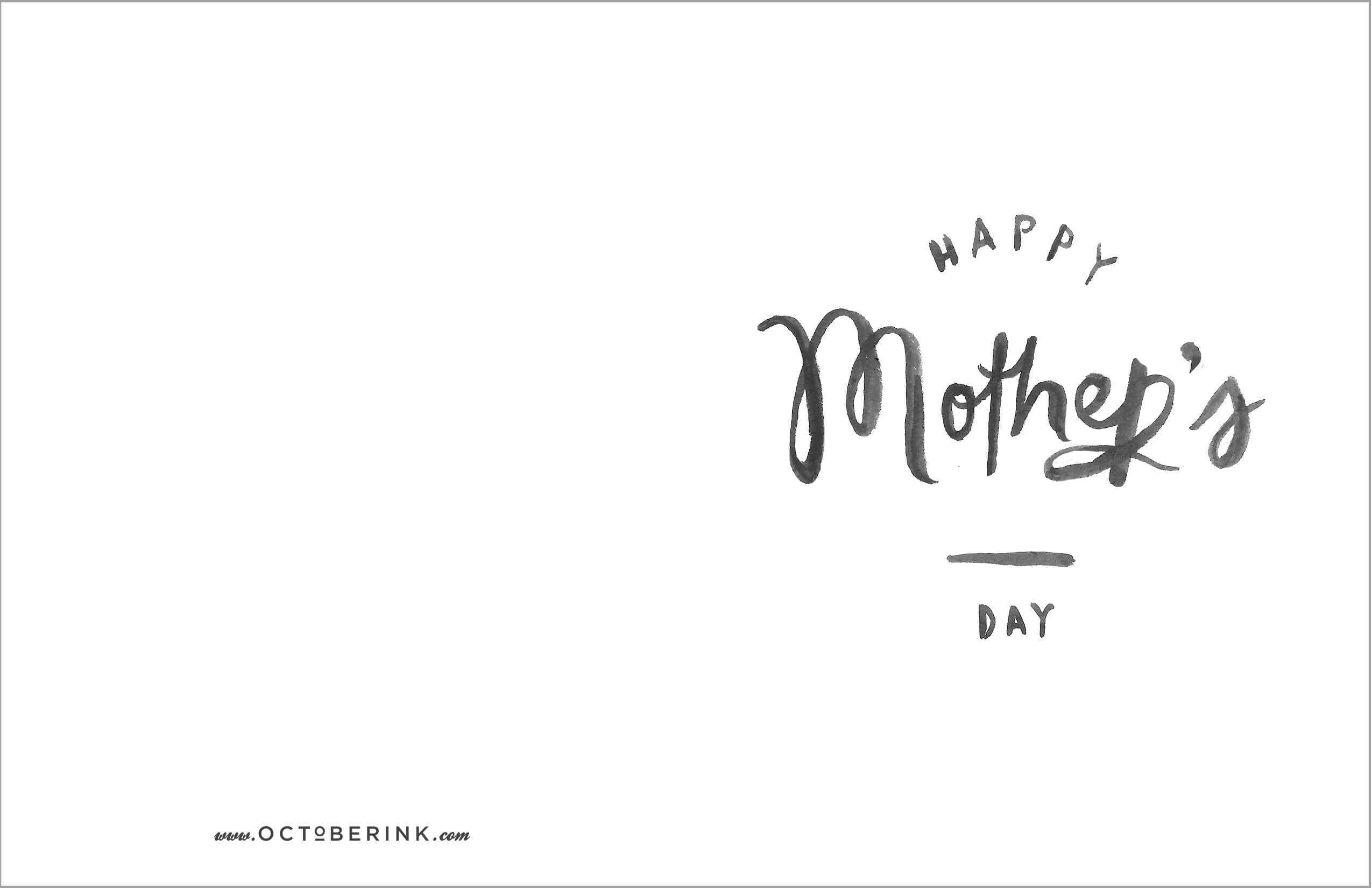 Mothers Day Cards Download #cards #download #mothers Regarding Mothers Day Card Templates