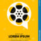Movie And Film Festival Poster Template Design Modern Retro Within Film Festival Brochure Template