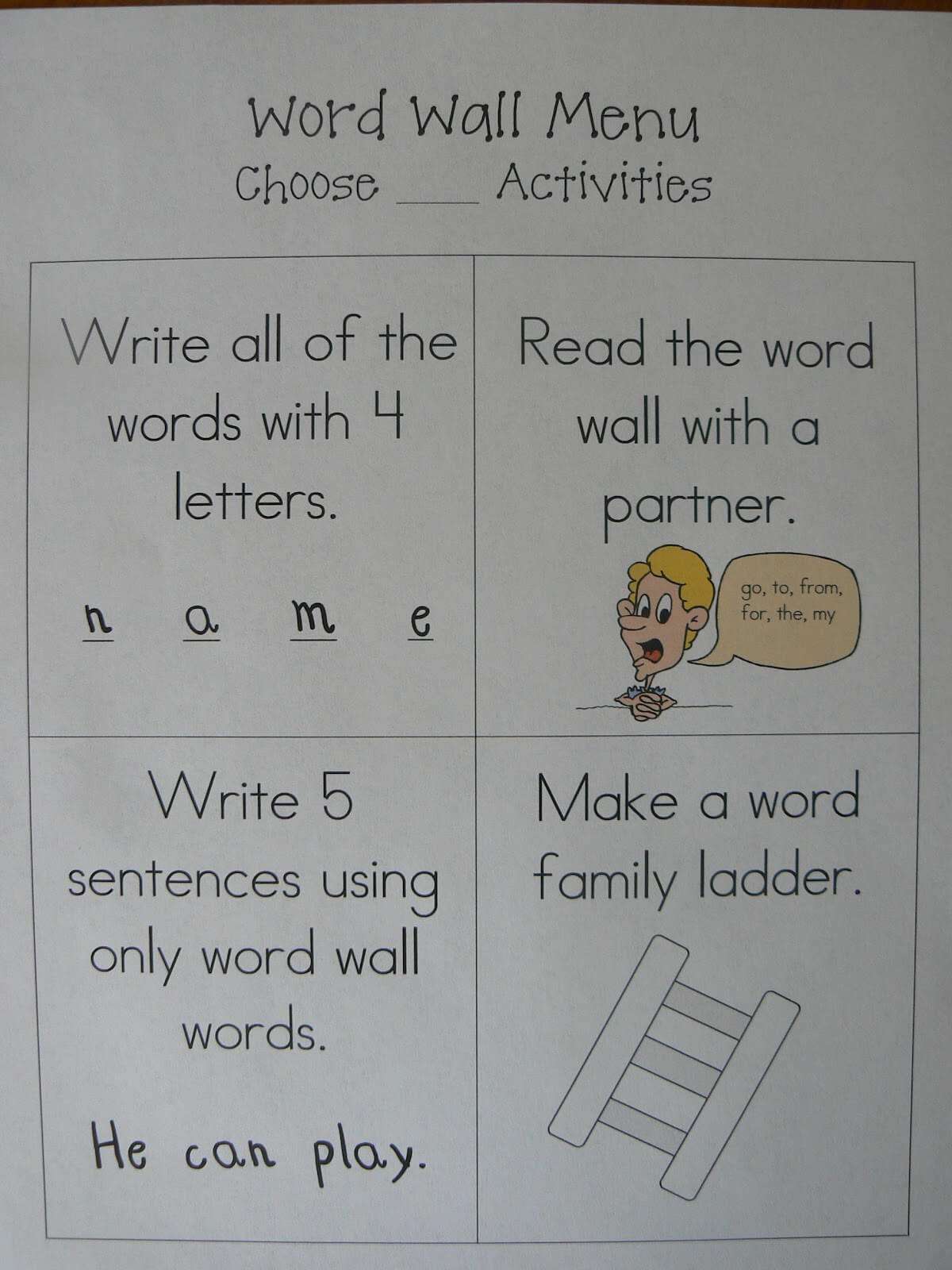 Mrs. T's First Grade Class: Words Their Way Games And Word Throughout Words Their Way Blank Sort Template