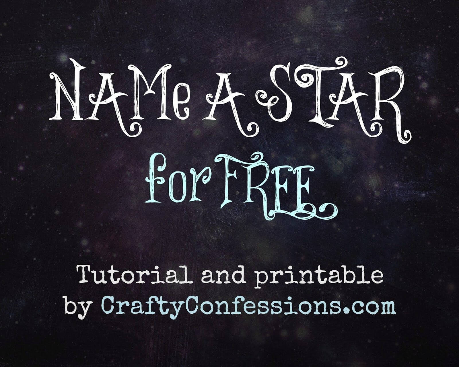 Name A Star For Free With This Awesome Tutorial And Template Intended For Star Naming Certificate Template