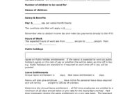Nanny Contract Template within Nanny Contract Template Word