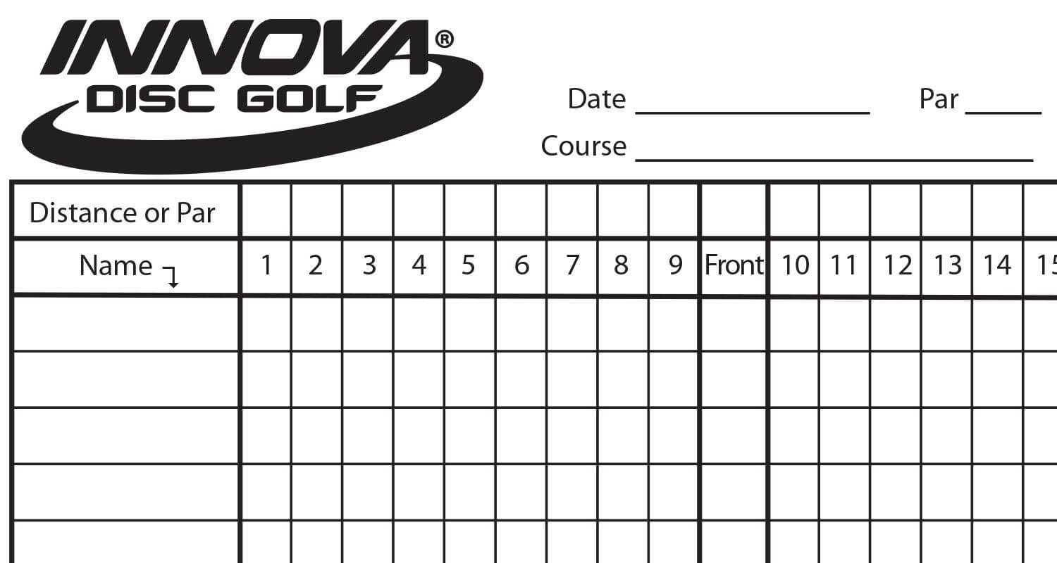 Need Some Extra Scorecards? We Send Out Scorecards With Most For Golf Score Cards Template