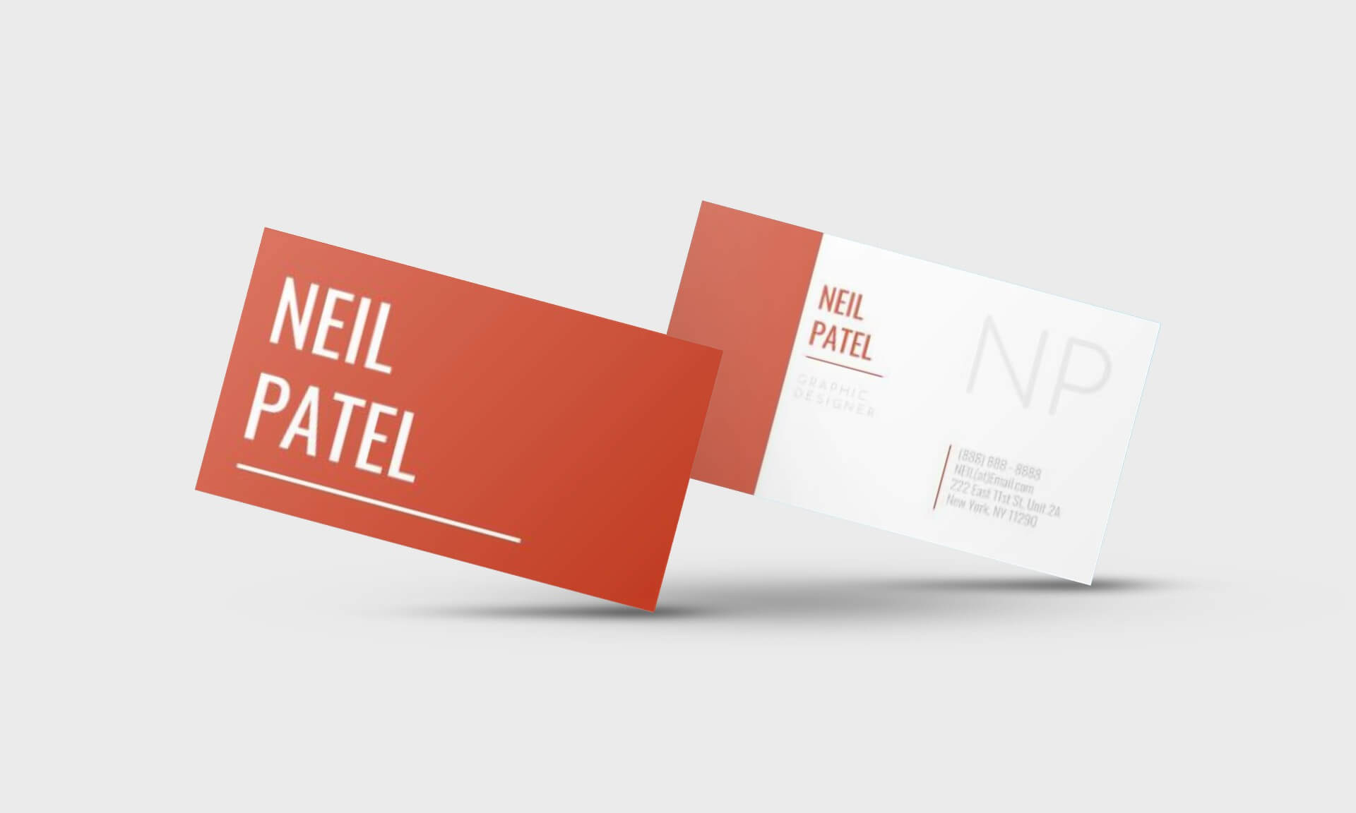Neil Patel Google Docs Business Card Template – Stand Out Shop In Business Card Template For Google Docs