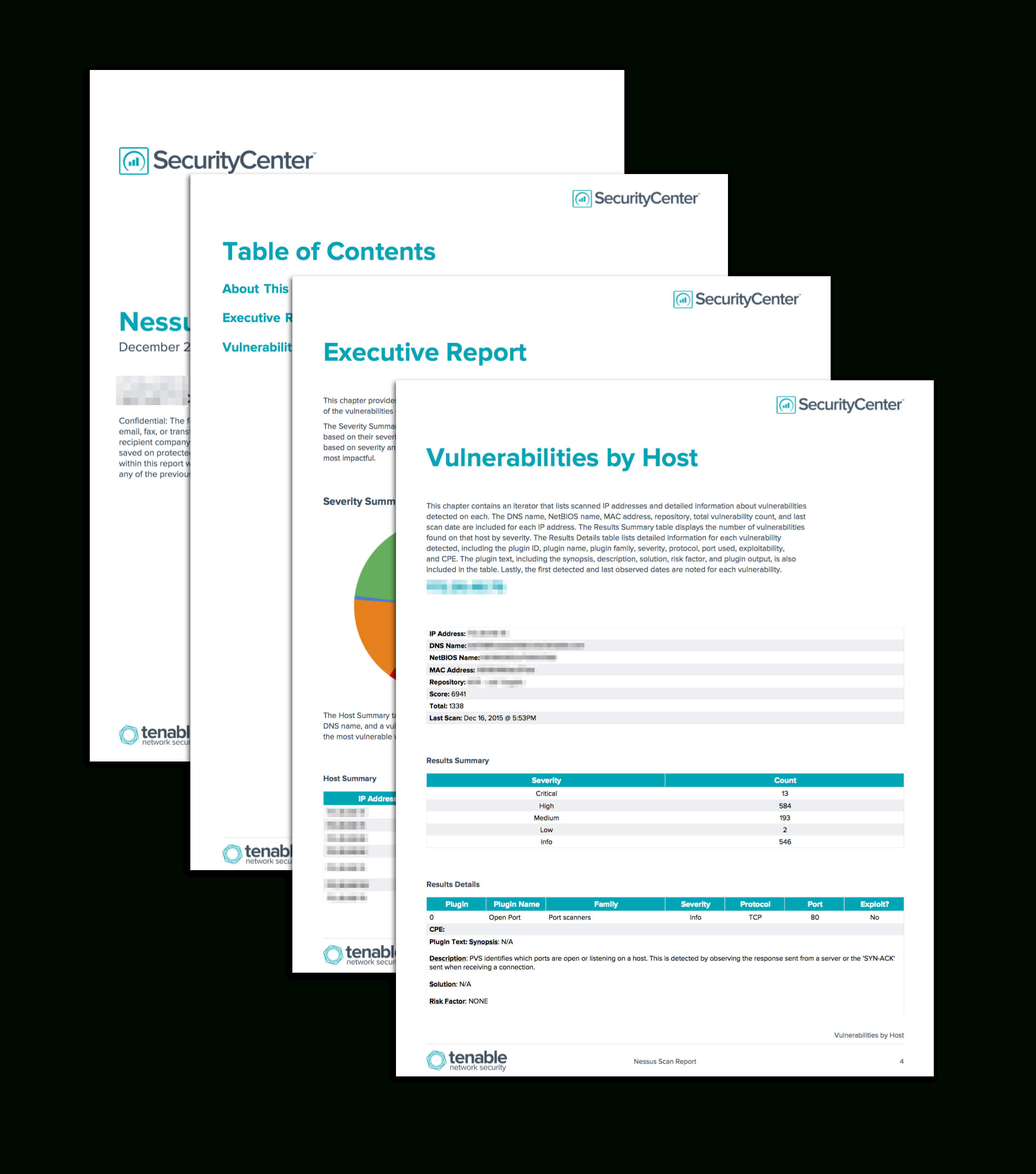 Nessus Scan Report – Sc Report Template | Tenable® With Nessus Report Templates