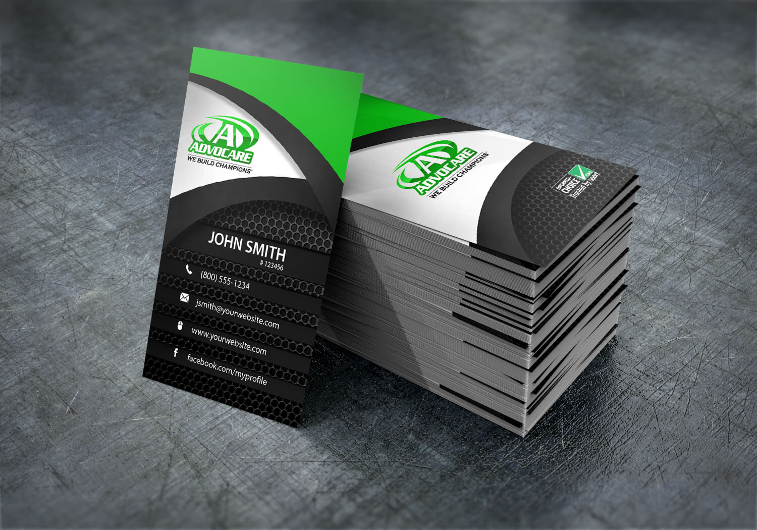 New Cards Are Here For Advocare Distributors! #mlm #advocare For Advocare Business Card Template