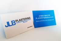 New Jlb Plastering Business Cards And Logo Design | Logos pertaining to Plastering Business Cards Templates