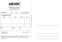 New Qsl Cards Design – Ab3Dc's Ham Radio Blog in Qsl Card Template