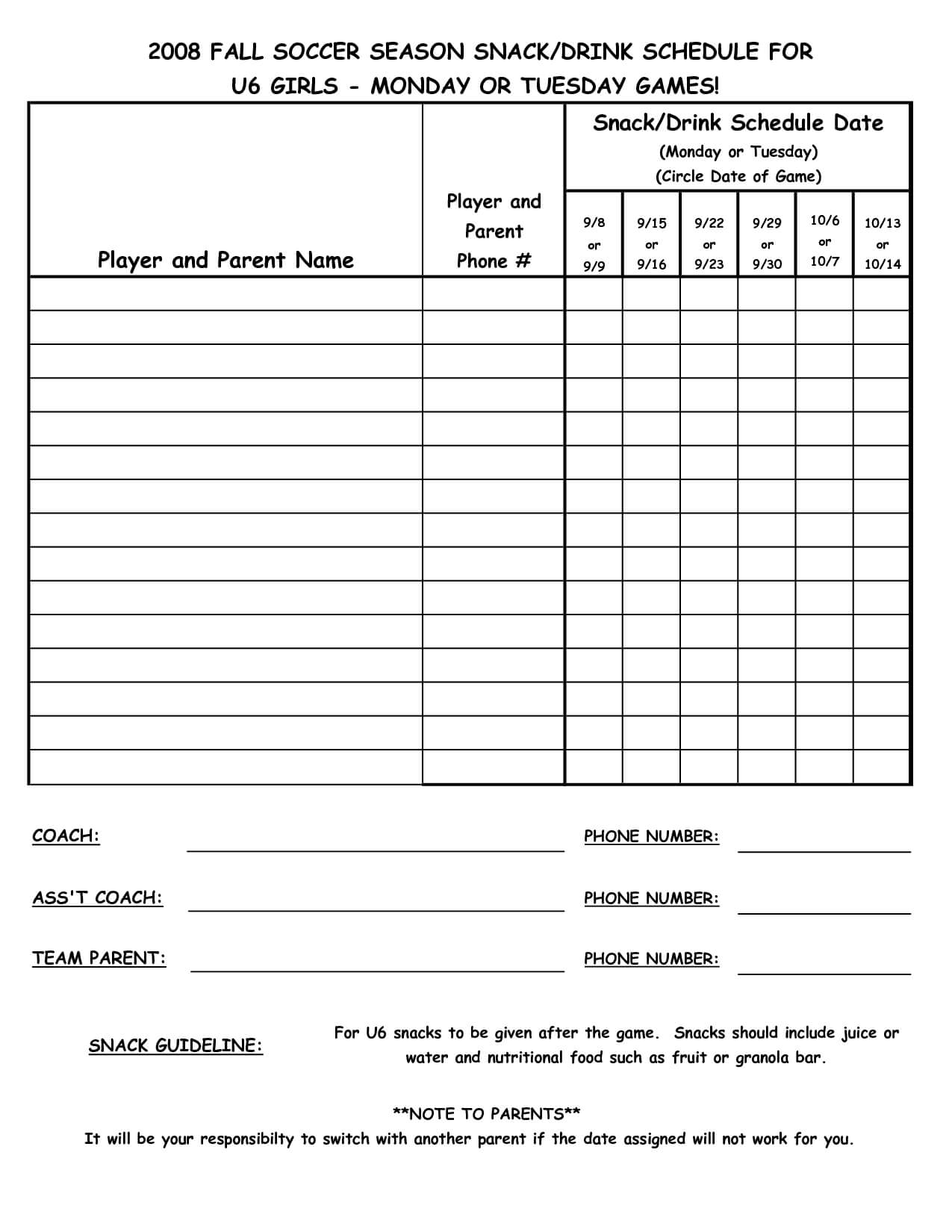 New Youth Baseball Lineup Template #exceltemplate #xls Throughout Soccer Referee Game Card Template
