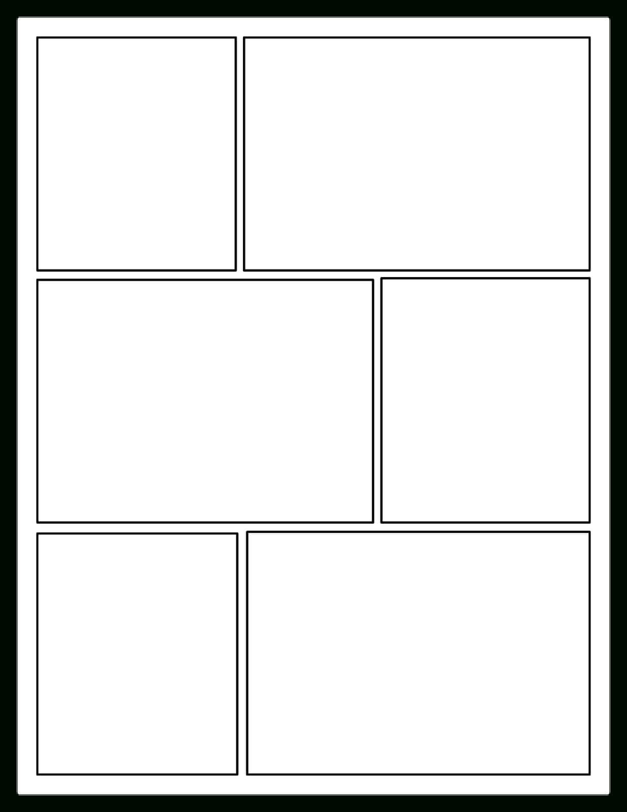 Offering Choices For Your Readers: Comic Book Craze! | Comic With Printable Blank Comic Strip Template For Kids