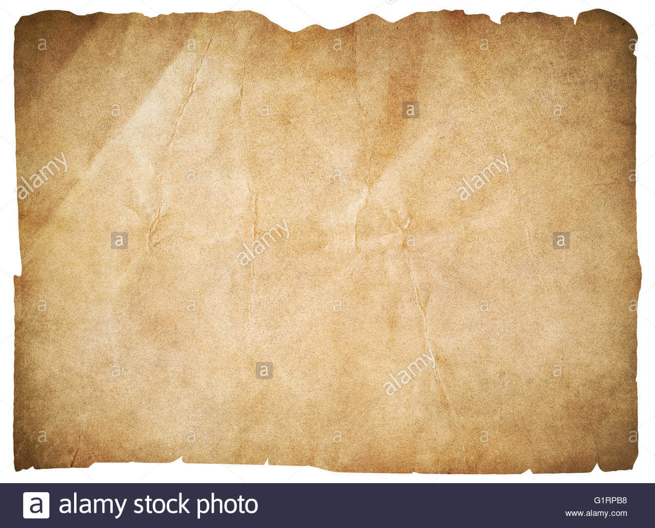 Old Paper Or Blank Pirates Map Isolated With Clipping Path Intended For Blank Pirate Map Template