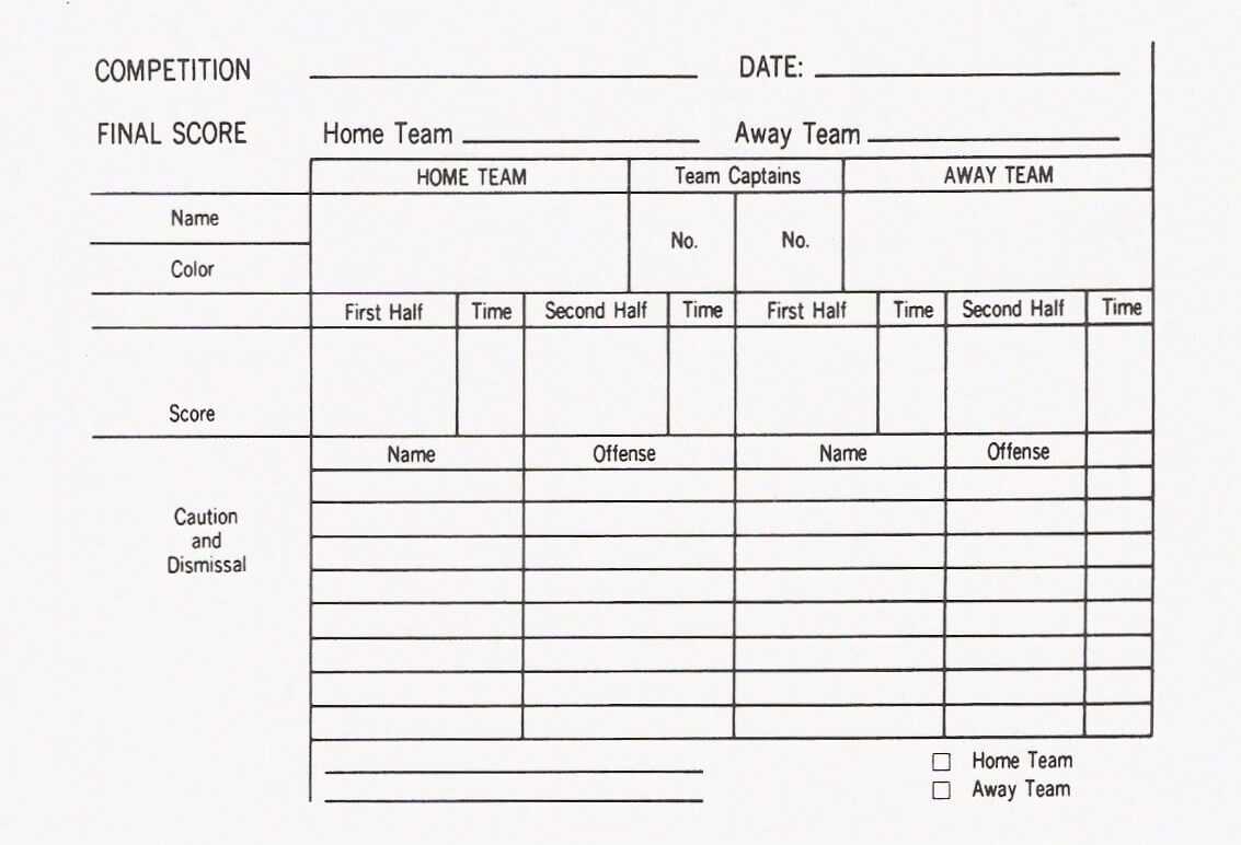 Organisation: Match Cards | Refereeing The Beautiful Game Regarding Football Referee Game Card Template