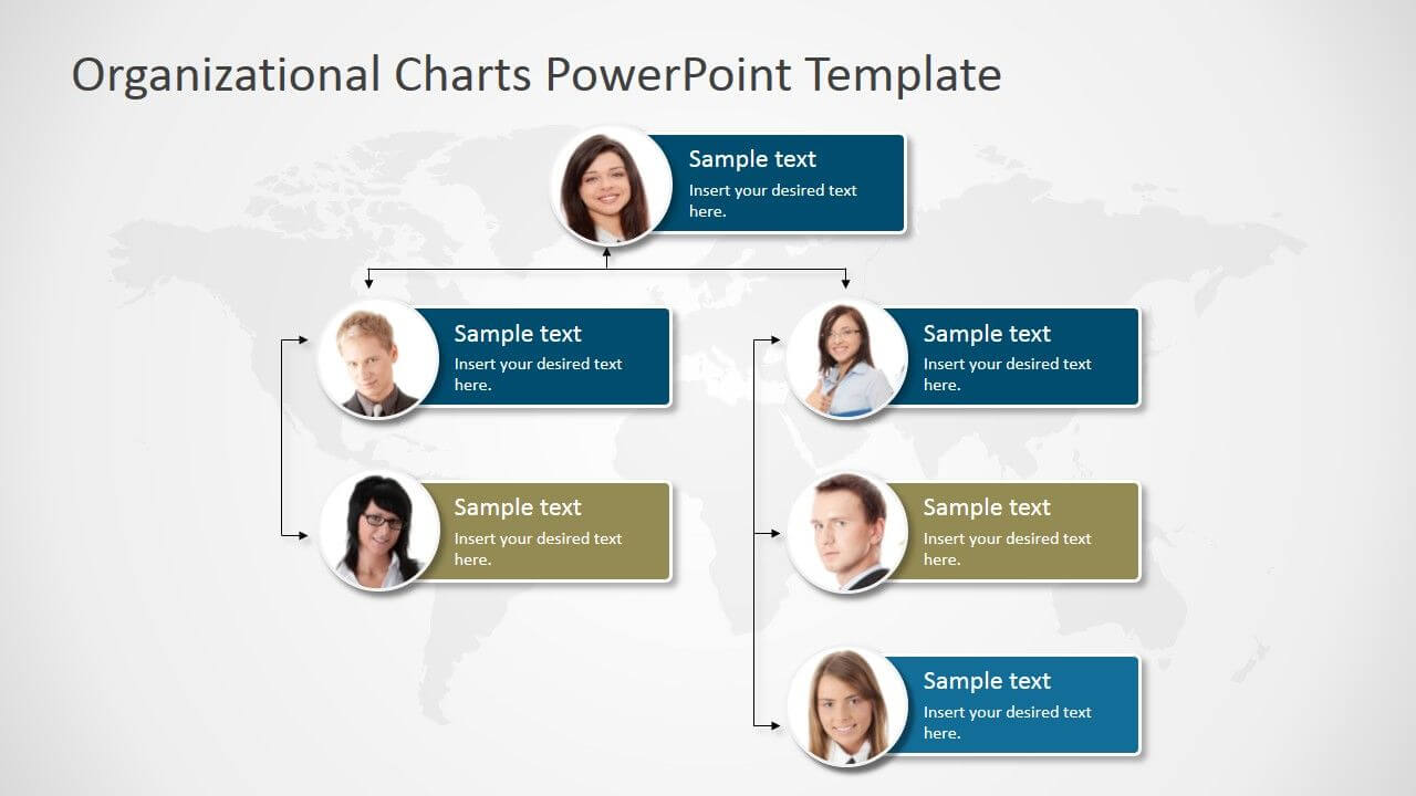 Organizational Charts Powerpoint Template | Organizational Regarding Microsoft Powerpoint Org Chart Template