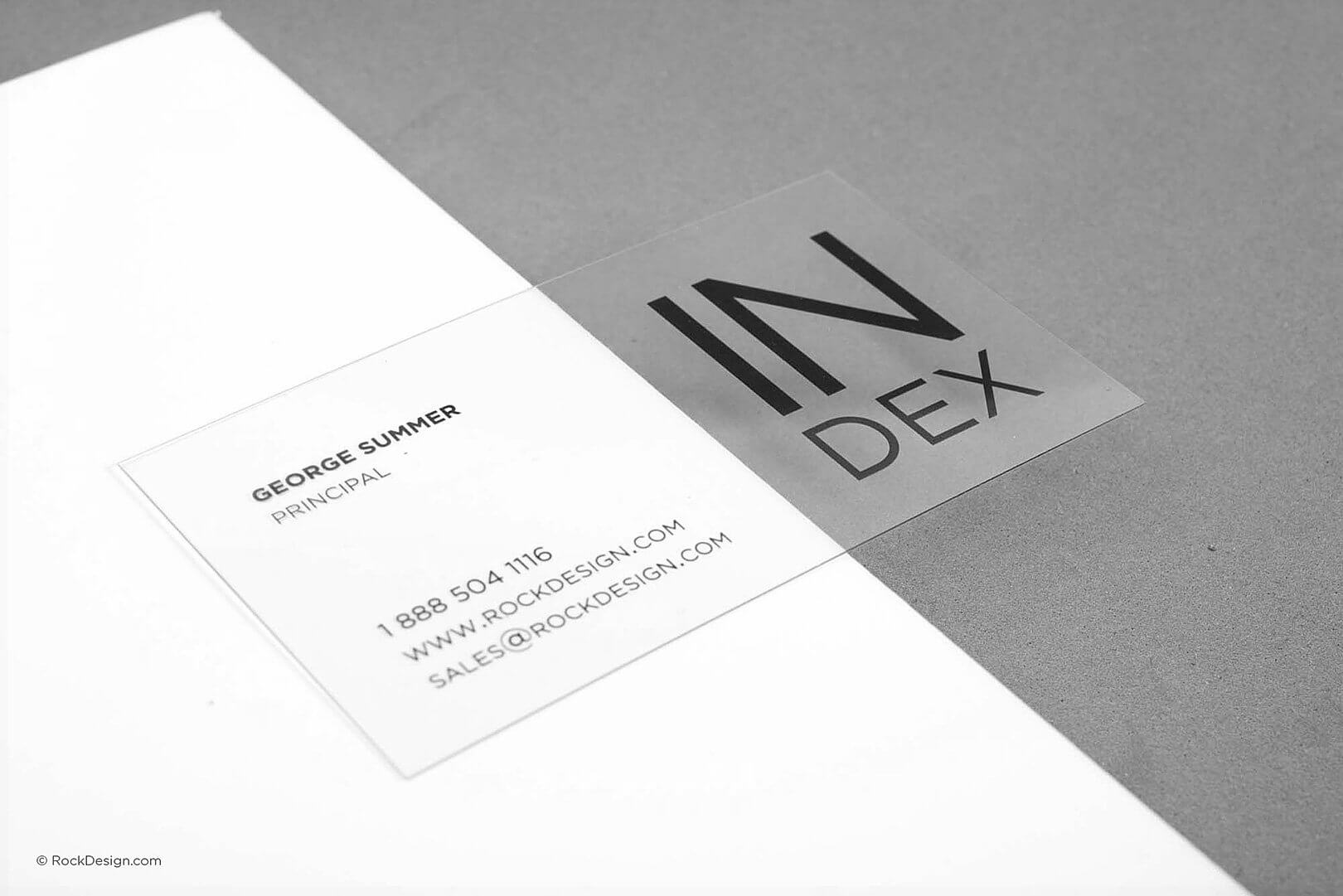 Over 100 Free Online Unique Templates | Rockdesign With Transparent Business Cards Template