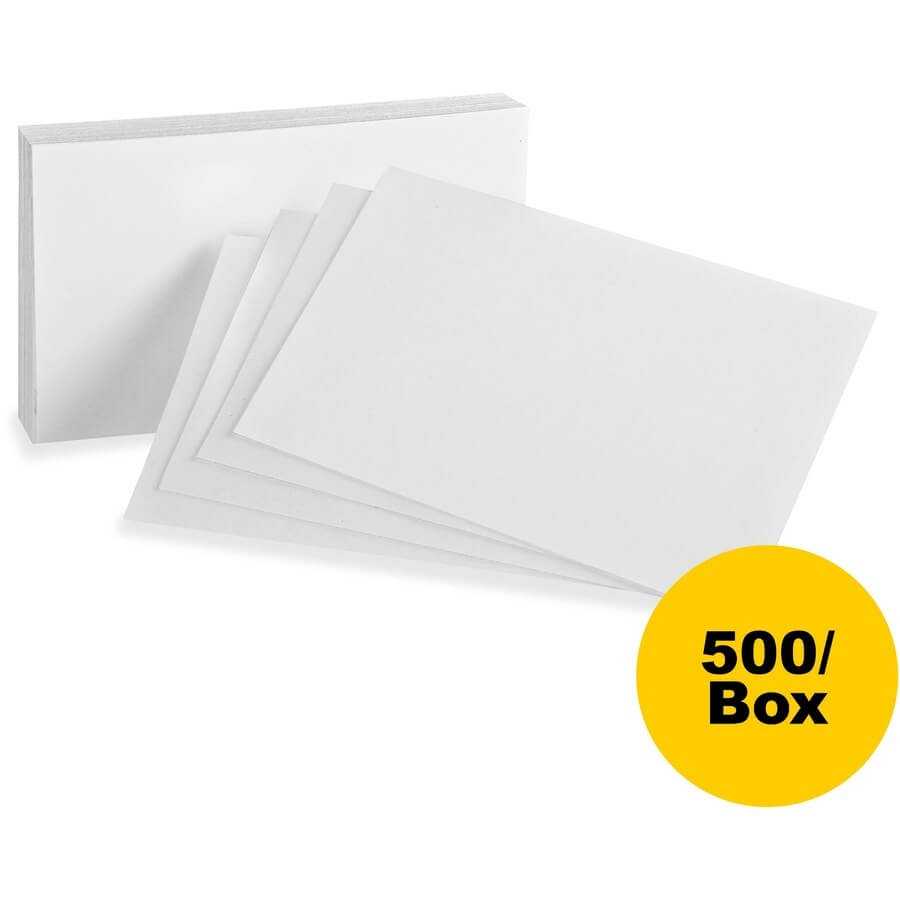 Oxford Printable Index Card Pertaining To 5 By 8 Index Card Template