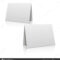 Paper Stand Template | Blank White Paper Stand Table Holder intended for Card Stand Template