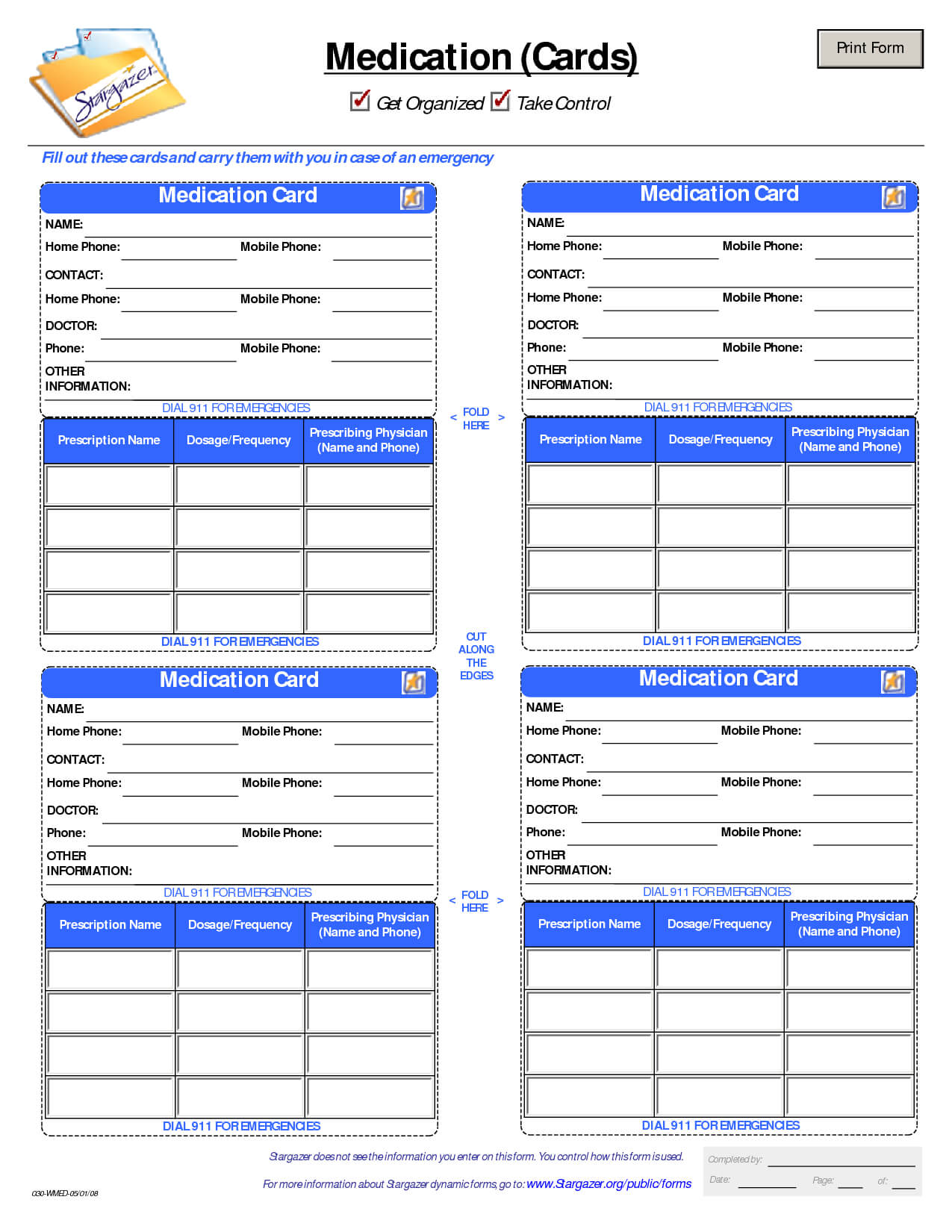 Patient Medication Card Template | Medication List, Medical Regarding Med Cards Template