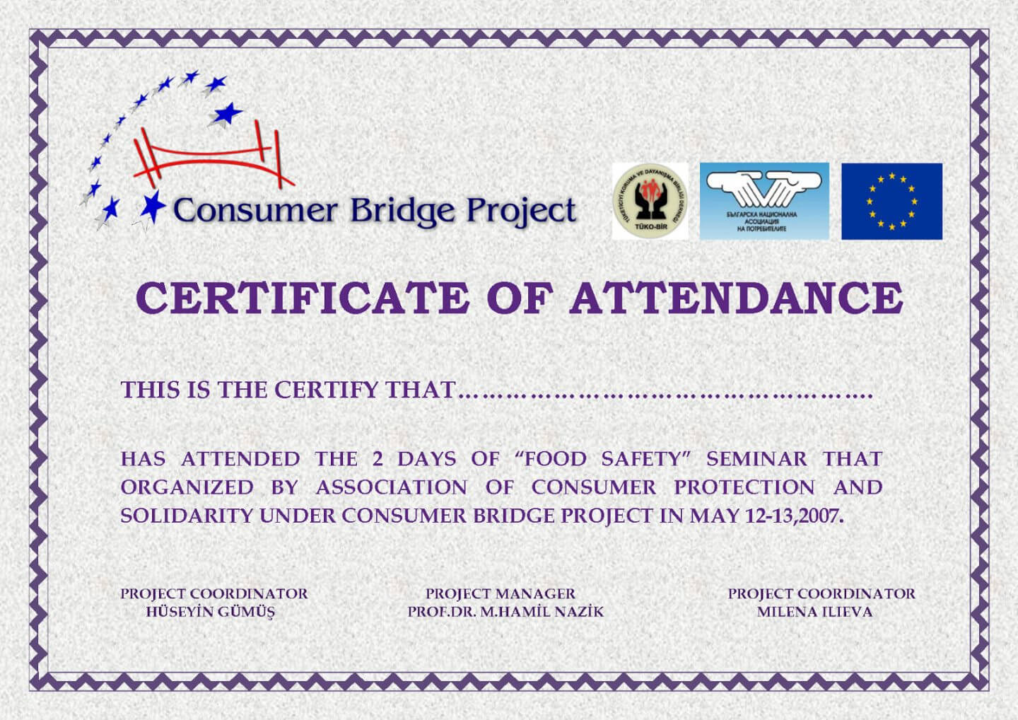 Perfect Attendance Certificate Templates Free Download In Perfect Attendance Certificate Free Template