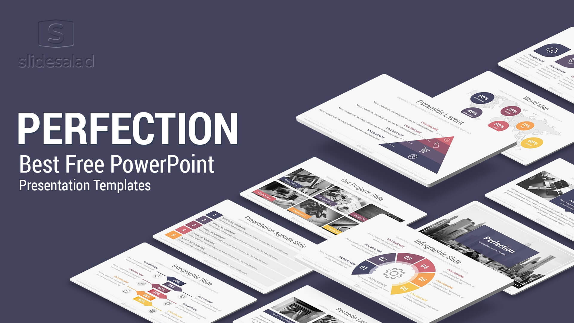 Perfection Free Powerpoint Presentation Template – Free Download Pertaining To Business Card Template Powerpoint Free