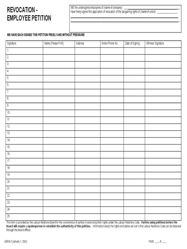 Petition Template - 4 Free Templates In Pdf, Word, Excel Throughout Blank Petition Template