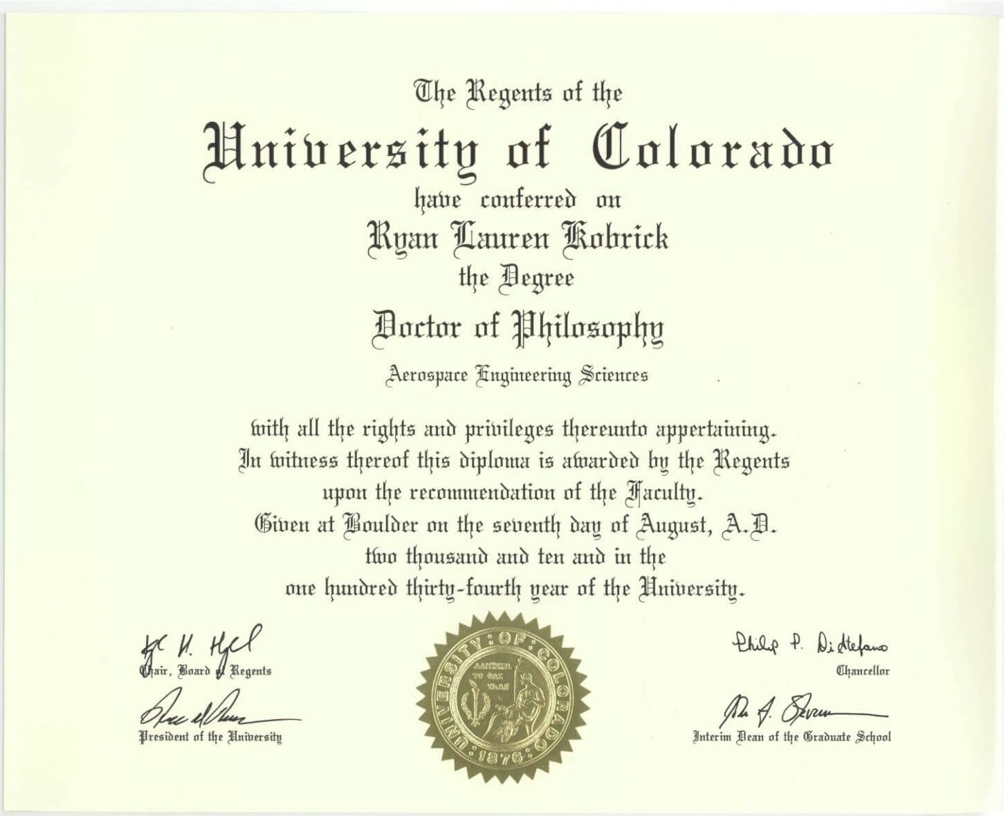 Phd Degree Template My Forth Degree, A Symbol Of With Regard To University Graduation Certificate Template