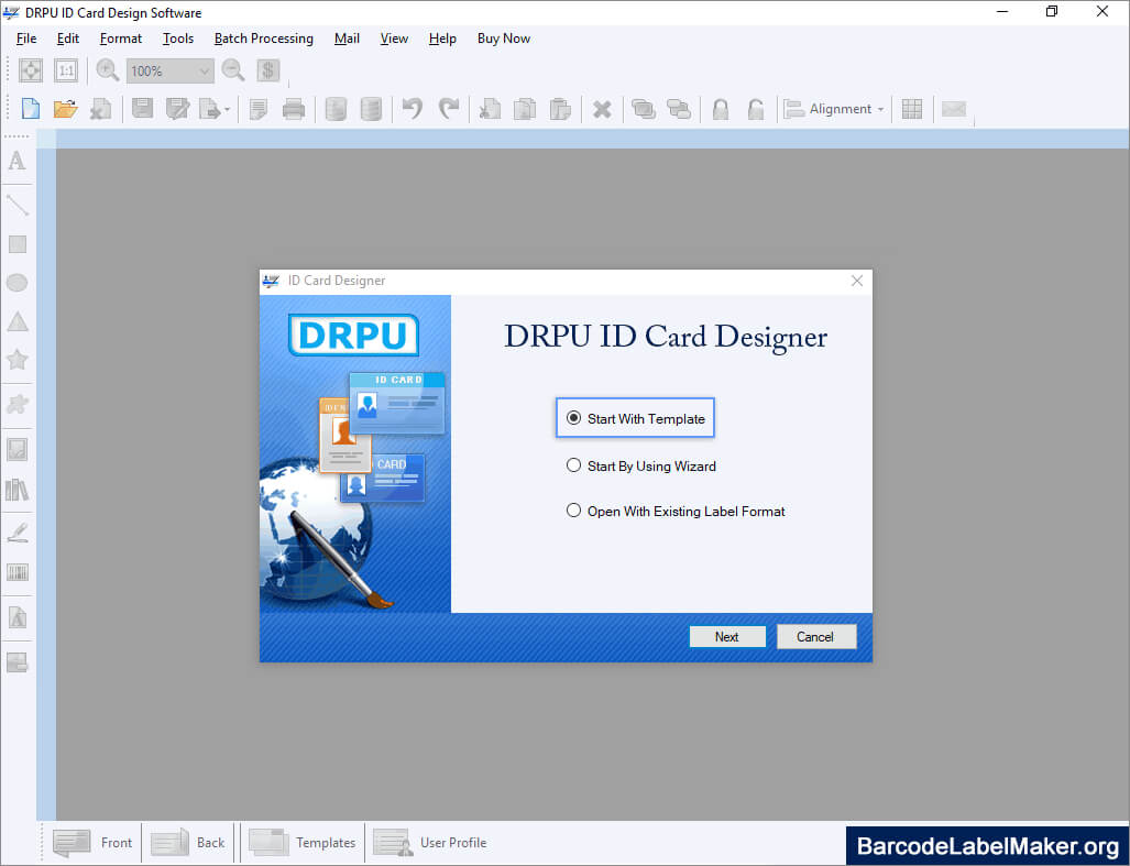 Photo Id Card Maker Free Software Demo Download Create In Faculty Id Card Template