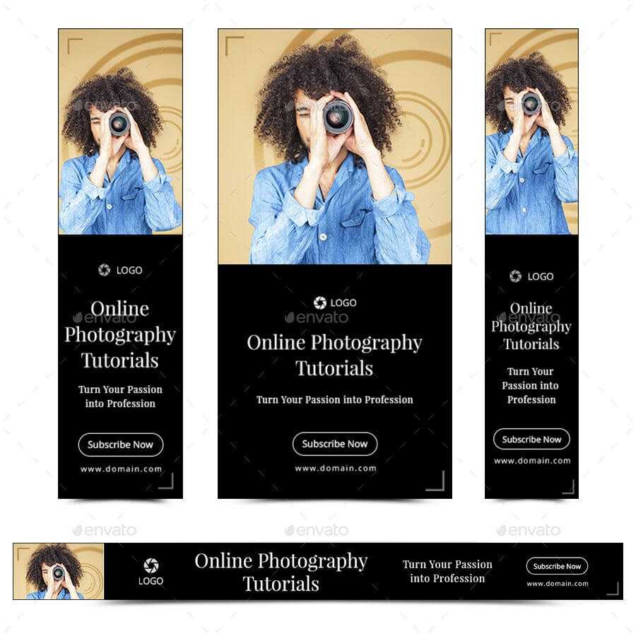 Photography Banner Set #sponsored #photography, #banner Throughout Photography Banner Template