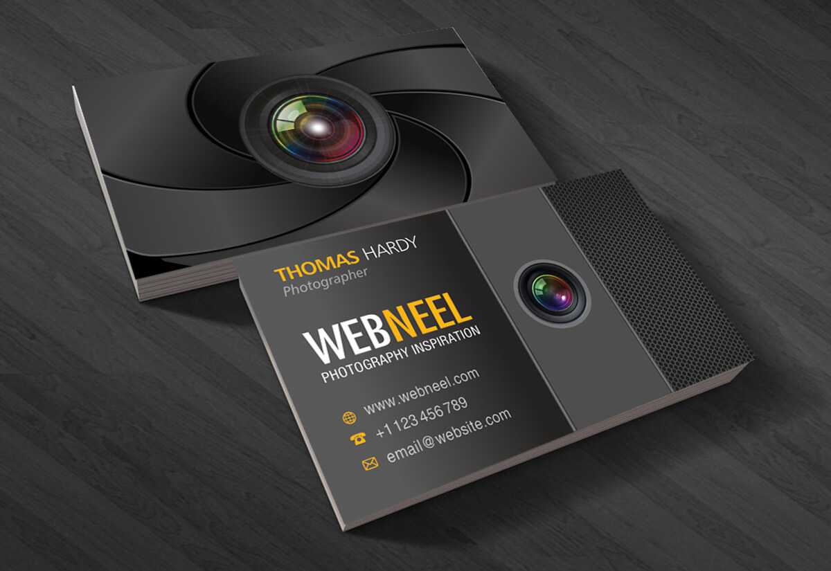 Photography Business Card Design Template 40 - Freedownload For Photography Business Card Templates Free Download