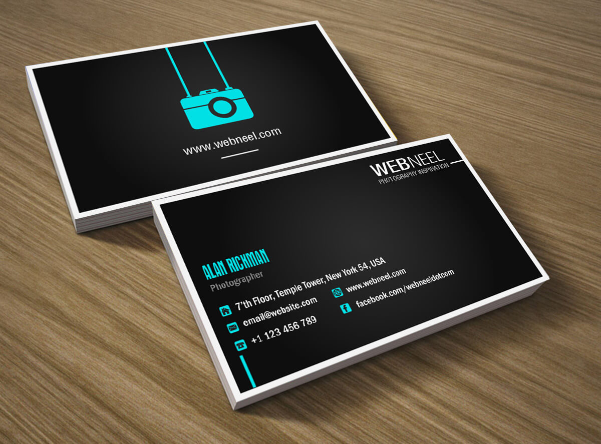 Photography Business Card Design Template 41 – Freedownload With Regard To Free Business Card Templates For Photographers