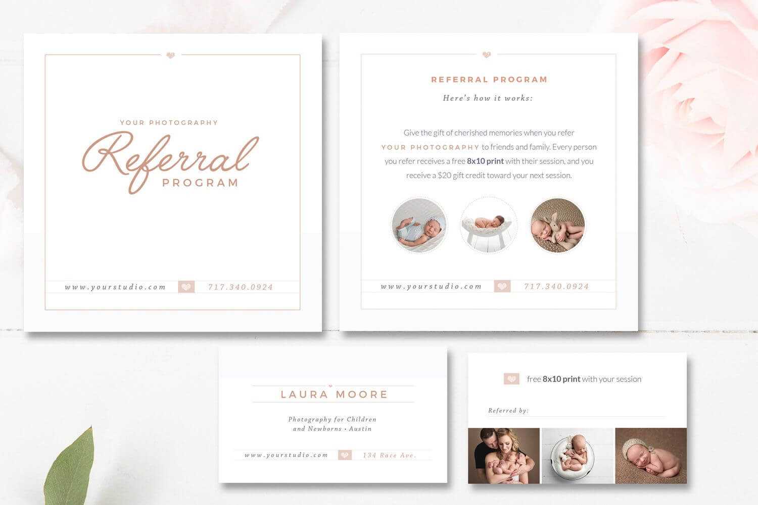 Photography Referral Card Templates, Referral Program Regarding Photography Referral Card Templates